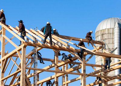 Barn Raising, Big Valley