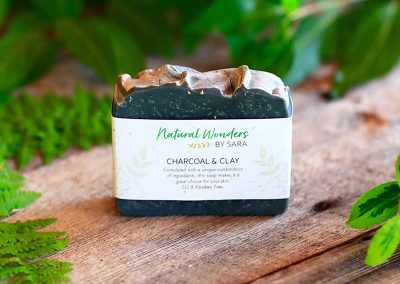 Natural Wonders by Sara - Charcoal & Clay Bar Soap