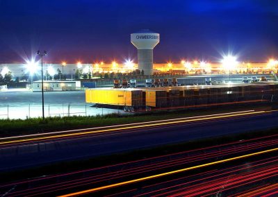 Interstate 81 passing by Chambers 5 Business Park