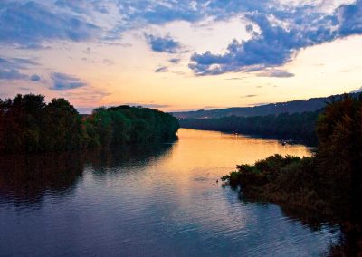 Juniata River at Dusk