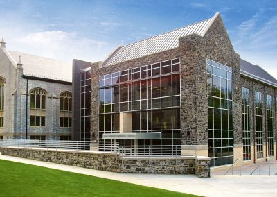 Wilson College Construction by Ralph Tolbert Masonry - After