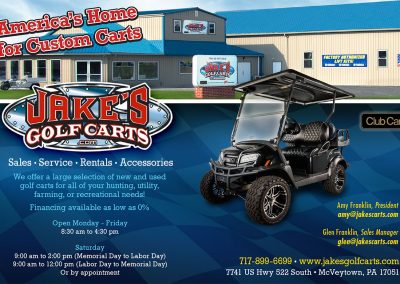 Jake's Golf Carts (changing seasons) - Final Usage
